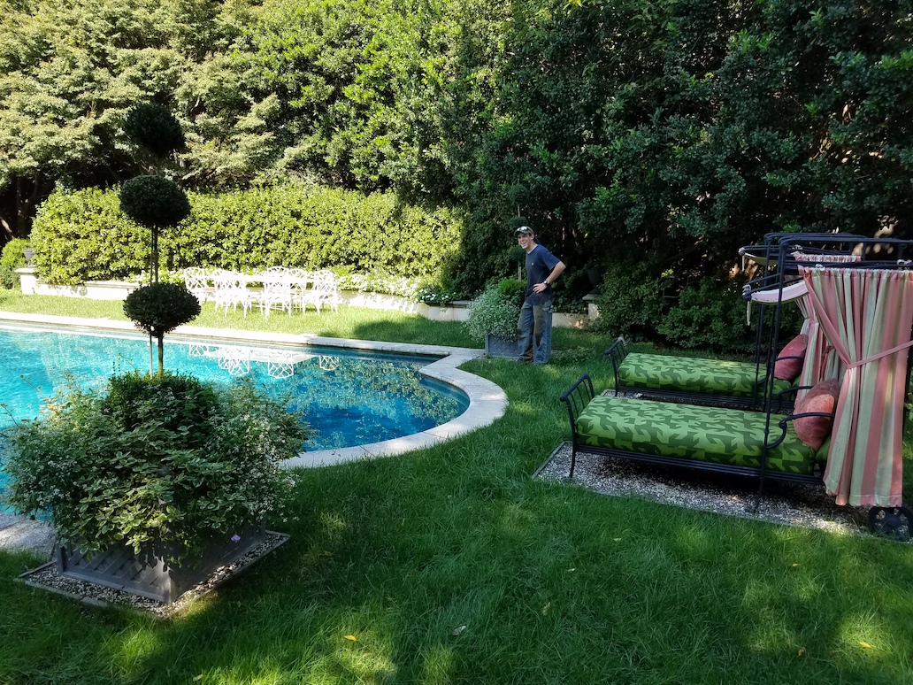 Backyard pool The Civil Company